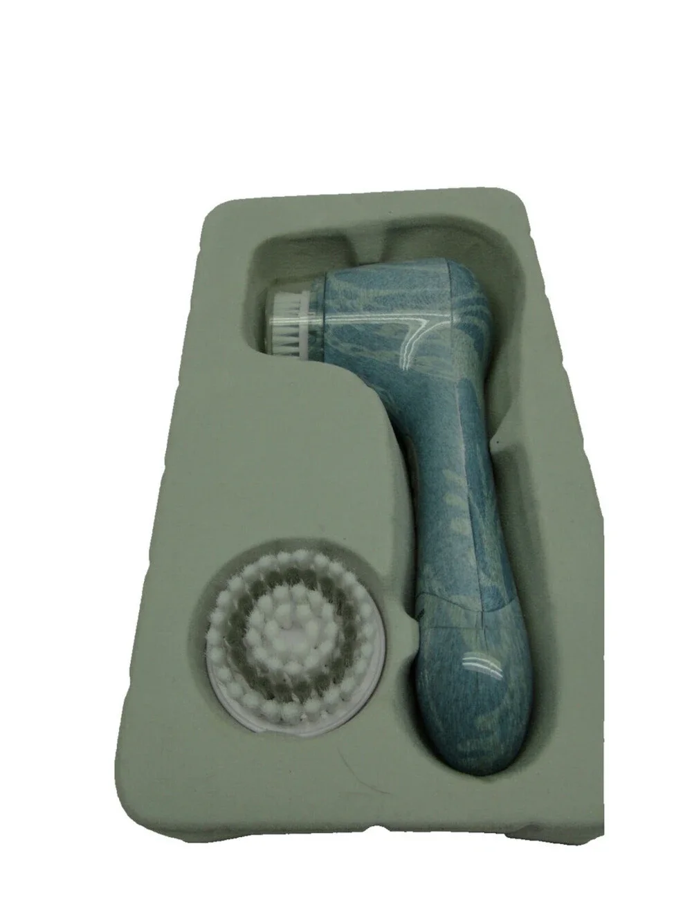 3 pack Vivitar Facial Power Brush Cleansing Facial Brush Metallic, Marble Series